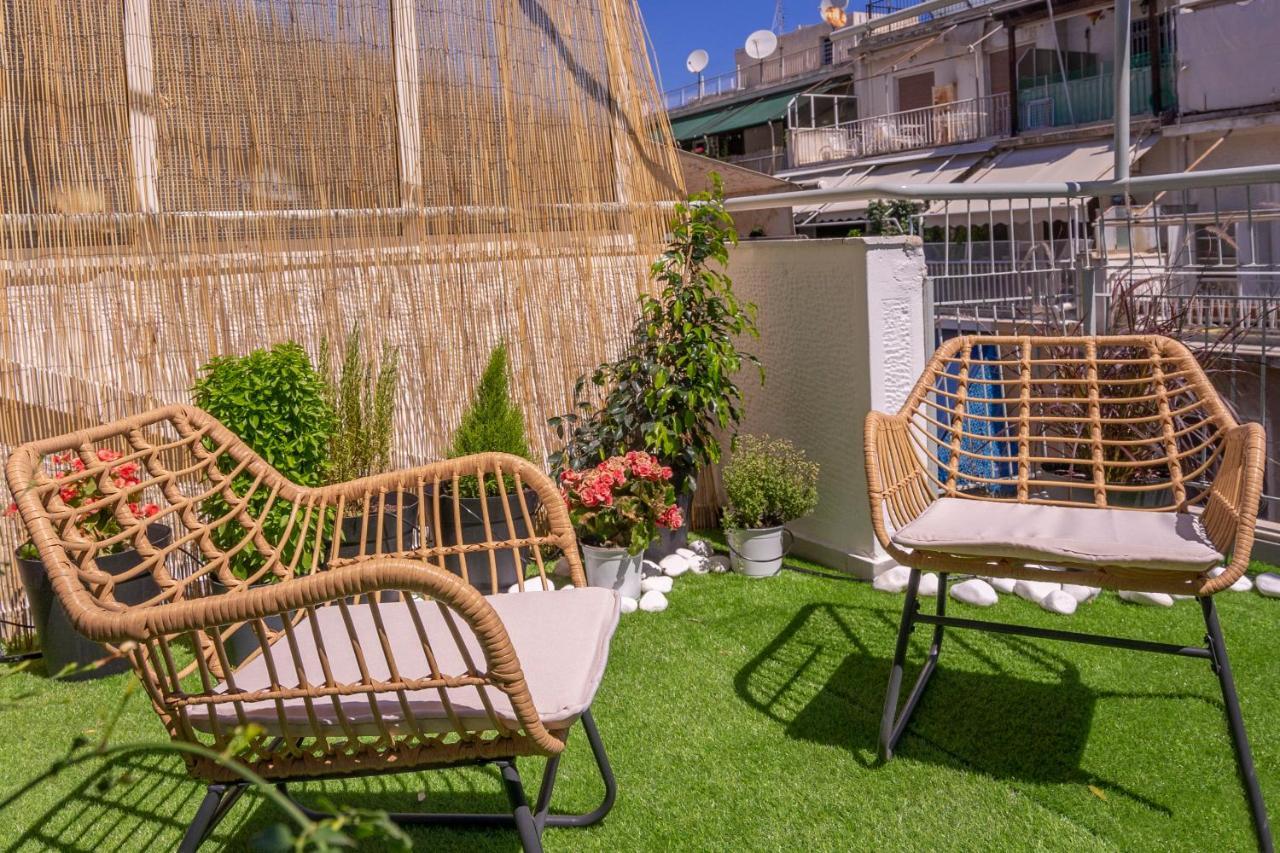 2 Bedroom Condo With Dream Balcony アテネ エクステリア 写真